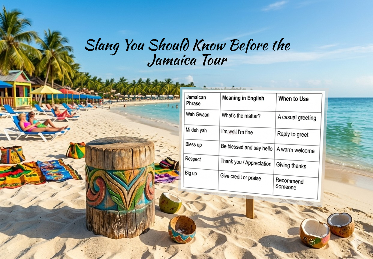 Common Short Sentences and Slang You Should Know Before the Jamaica Tour